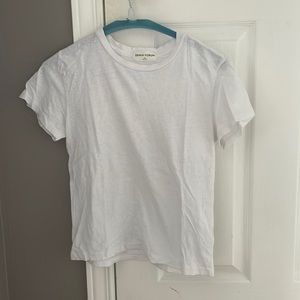 Denim Forum white tee